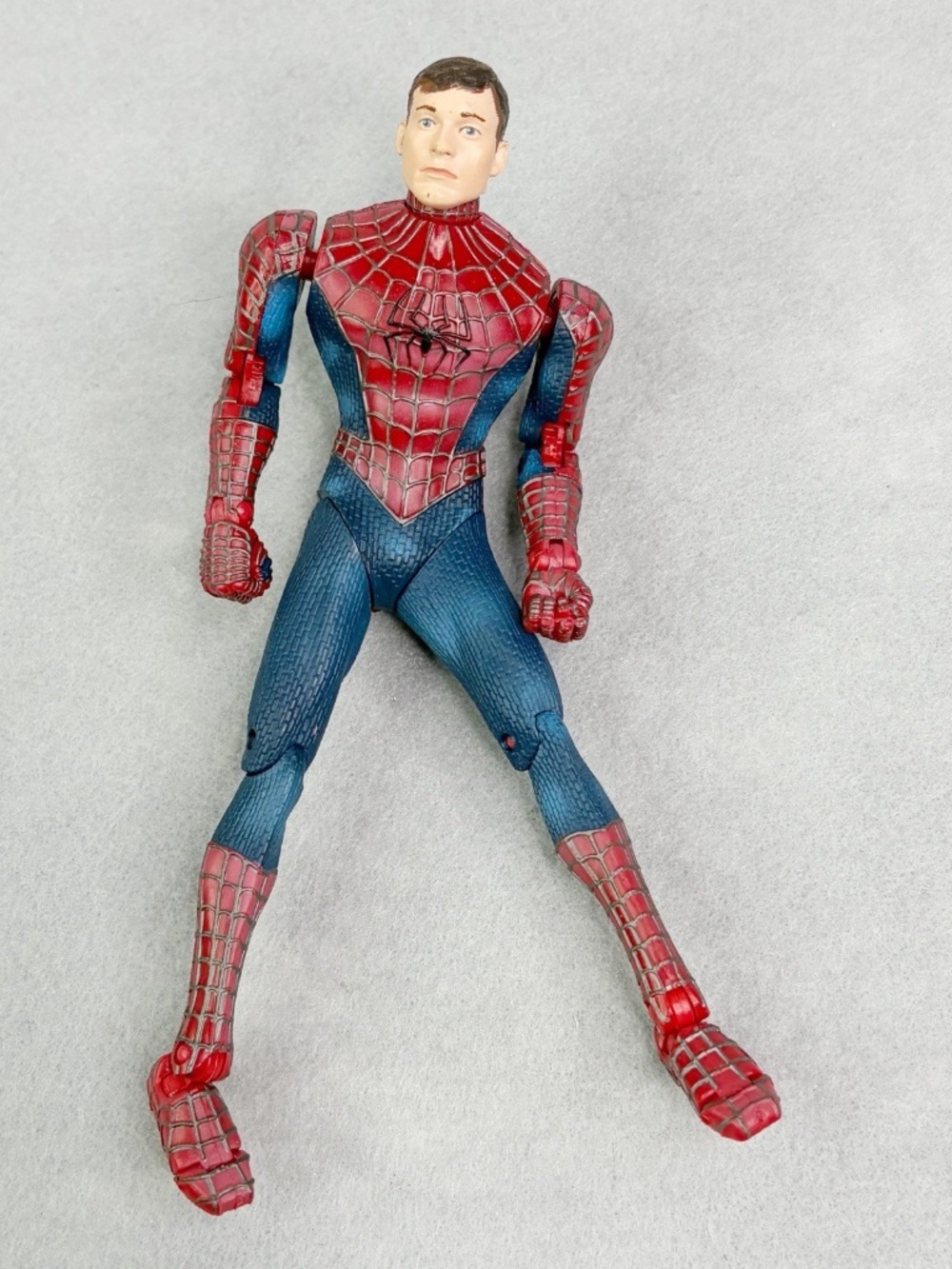 Vintage Spiderman Movie ( Tobey Maguire) Power Punch Spiderman Figure 2002